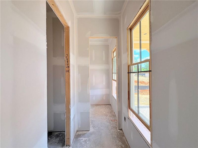 In-progress construction of a new home in The Tillery, Marietta, GA (Image 92).