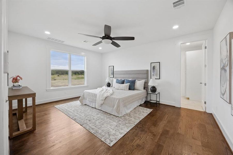 Furnished interior view inside a new home in , Wills Point (Image 18). Furnished interior view inside a new home in , Wills Point (Image 18).