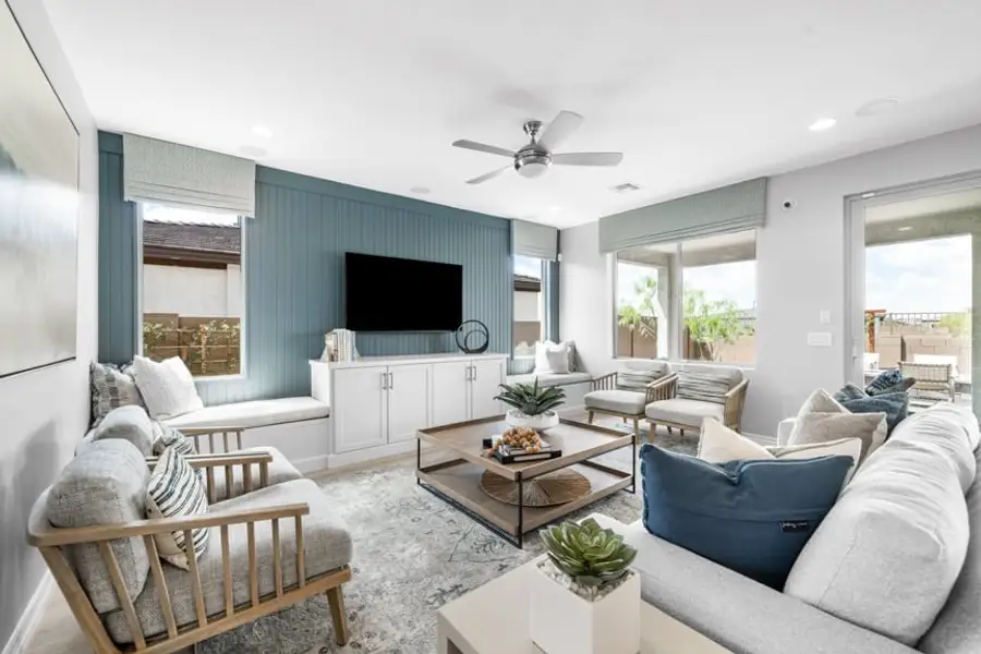 Furnished interior view inside a new home in Meridian, San Tan Valley (Image 4).