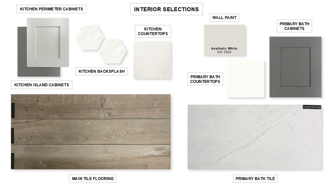 Sample of building materials used in homes in Escondido 45', Magnolia (Image 20).