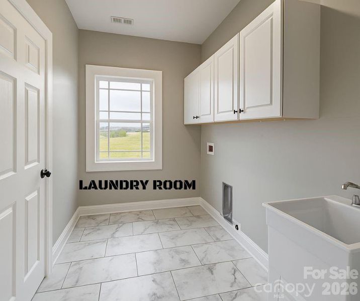 Furnished interior view inside a new home in , Lawndale (Image 5). Furnished interior view inside a new home in , Lawndale (Image 5).