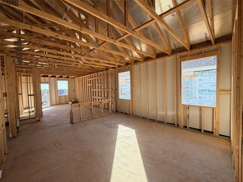 In-progress construction of a new home in La Cima, San Marcos, TX (Image 16).