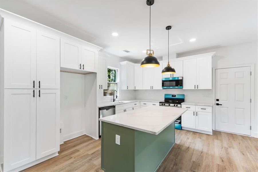 Furnished interior view inside a new home in , Fairburn (Image 6).