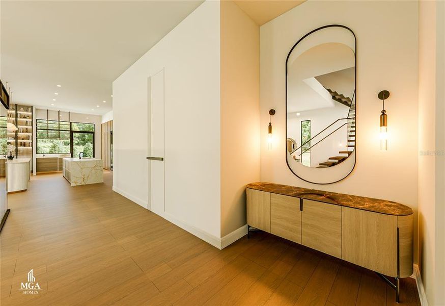 Furnished interior view inside a new home in , Tampa (Image 25). Furnished interior view inside a new home in , Tampa (Image 25).