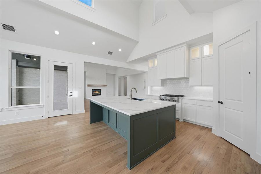 Furnished interior view inside a new home in , Prosper (Image 7). Furnished interior view inside a new home in , Prosper (Image 7).