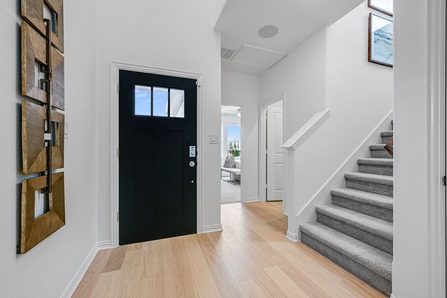 Spacious, unfurnished interior of a new home in River Ridge, Crandall (Image 17). Spacious, unfurnished interior of a new home in River Ridge, Crandall (Image 17).