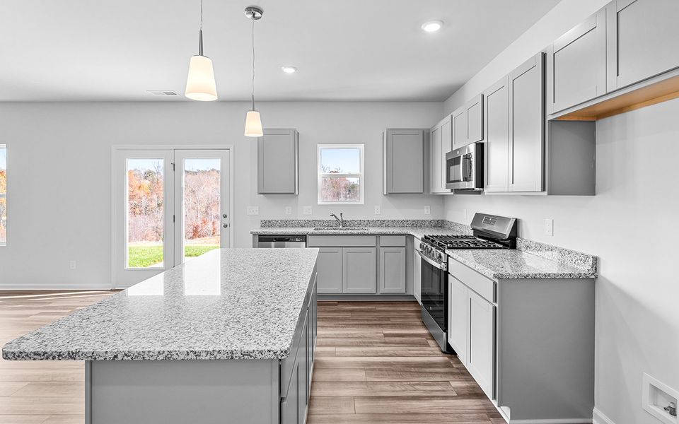 Furnished interior view inside a new home in Bell West, Kernersville (Image 8).