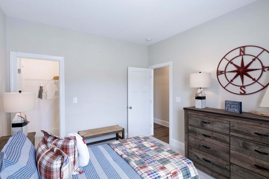 Representative furnished interior of a home built from the Carver by Caviness & Cates Communities in Maggie Way, Wendell (Image 130).