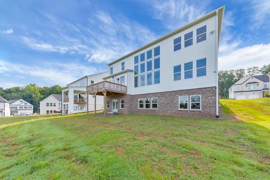 Exterior details and patio area of a home in , Woodstock (Image 36).