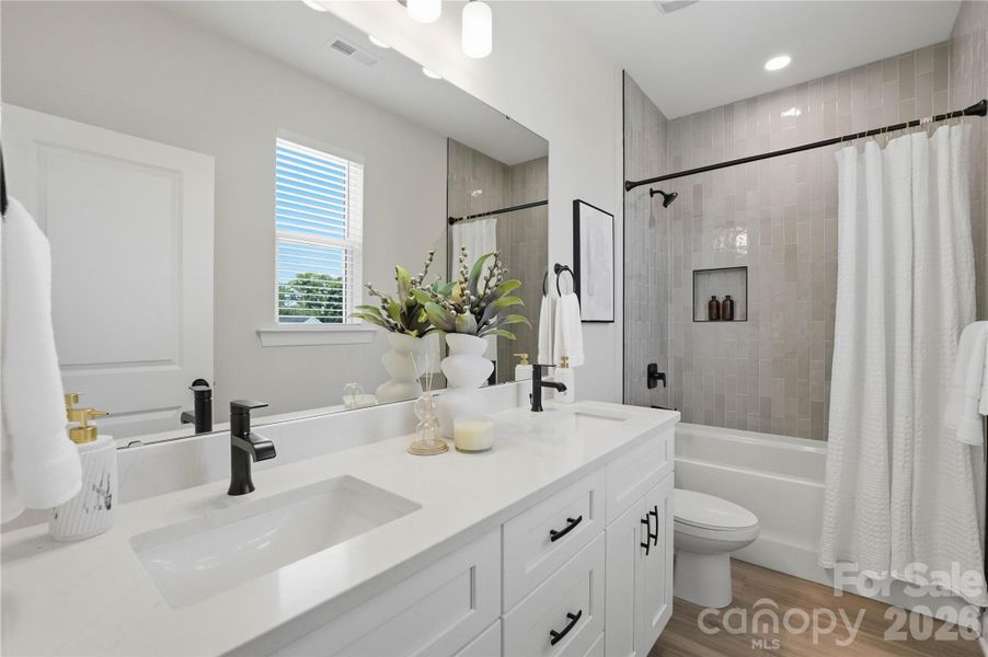 Furnished interior view inside a new home in , Shelby (Image 11).