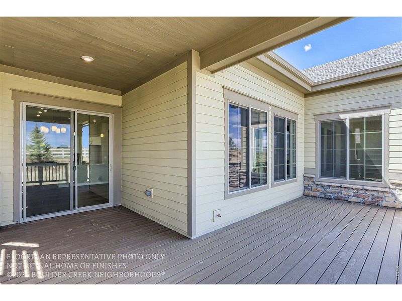 Exterior details and patio area of a home in , Westminster (Image 3).