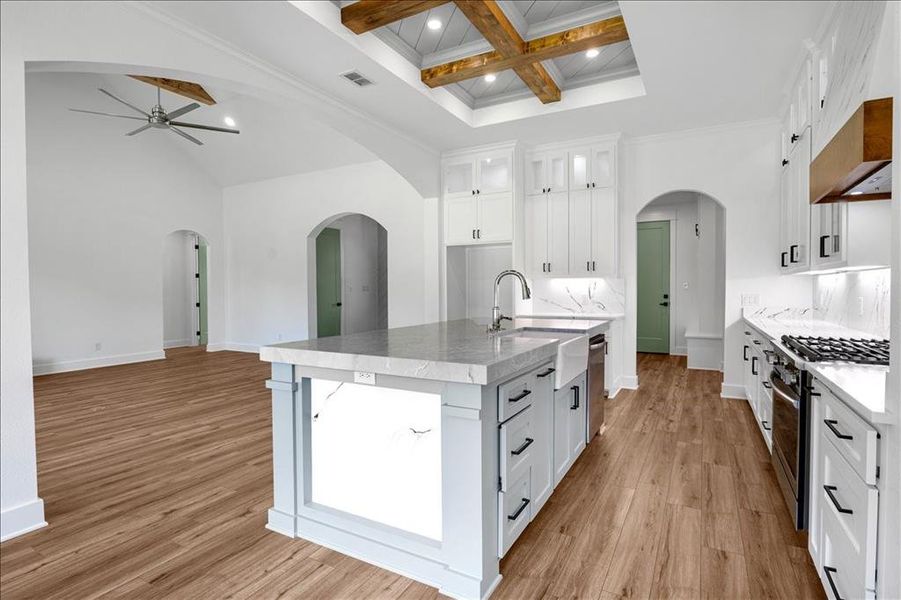 Furnished interior view inside a new home in , Jacksonville (Image 12). Furnished interior view inside a new home in , Jacksonville (Image 12).