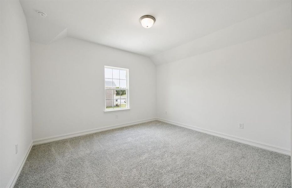 Spacious secondary bedroom with ample closet space Spacious secondary bedroom with ample closet space