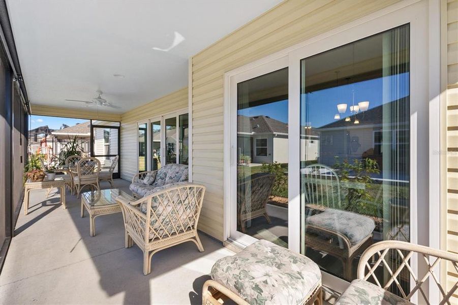Exterior details and patio area of a home in , The Villages (Image 4).