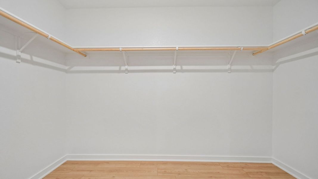 Spacious, unfurnished interior of a new home in Trails at Wildhorse, Austin (Image 24).