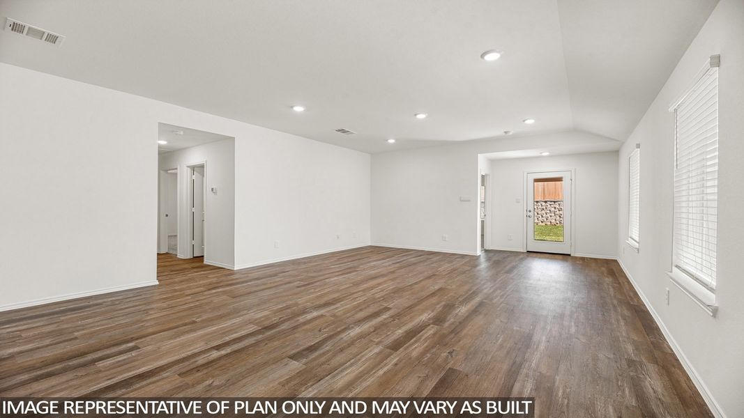 Representative unfurnished interior of a home built from the Seabrook by D.R. Horton in Mill Creek, Magnolia (Image 13). Representative unfurnished interior of a home built from the Seabrook by D.R. Horton in Mill Creek, Magnolia (Image 13).