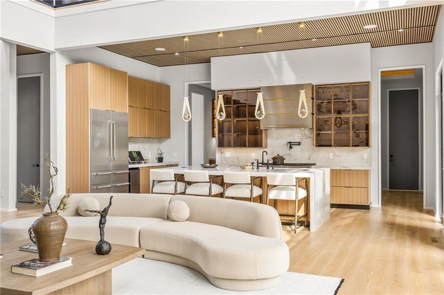 Furnished interior view inside a new home in , Marietta (Image 46).