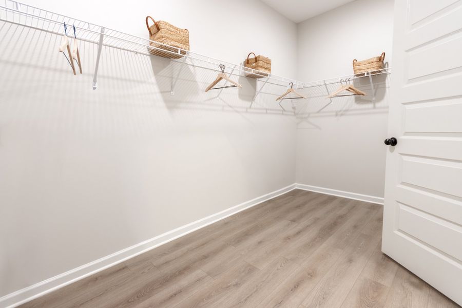 Bradley F with Bonus at Cobblestone Crossing Commons | Owner’s Suite Walk-In Closet Bradley F with Bonus at Cobblestone Crossing Commons | Owner’s Suite Walk-In Closet