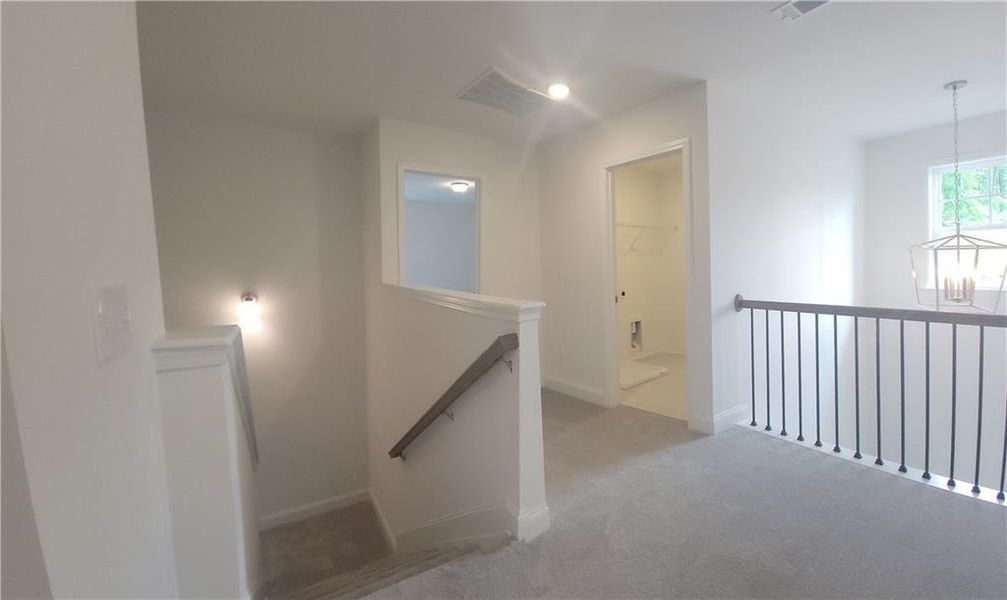 Spacious, unfurnished interior of a new home in Clark Farms, Flowery Branch (Image 14).
