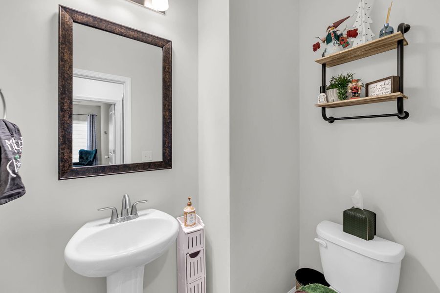 Furnished interior view inside a new home in Cordgrass Landing, Johns Island (Image 19).