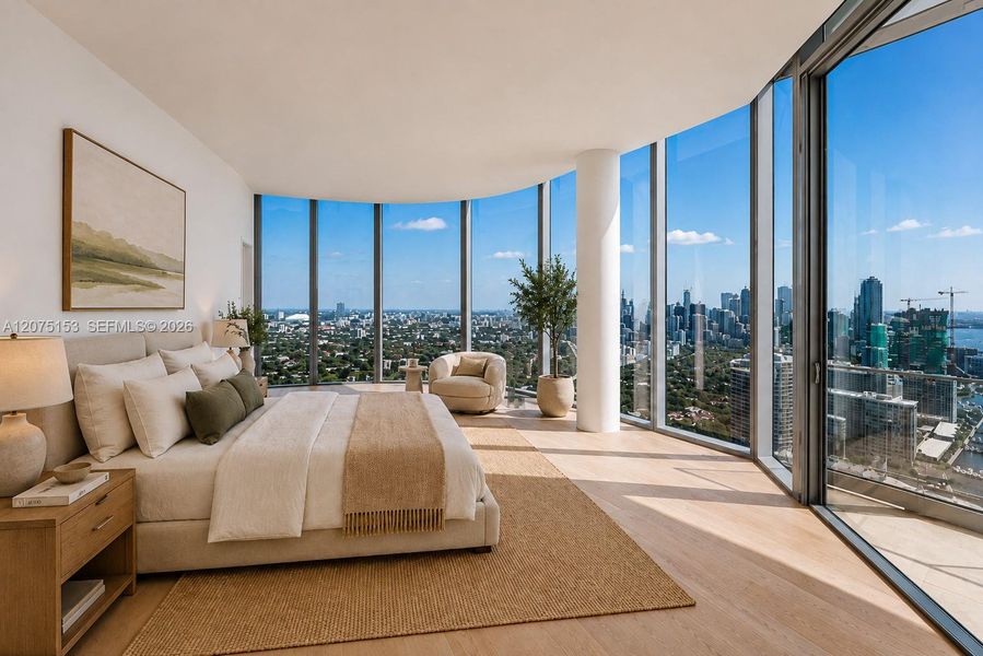 Secondary Primary Bedroom. UNA Residences Brickell. One or more photos have been virtually staged. Secondary Primary Bedroom. UNA Residences Brickell. One or more photos have been virtually staged.