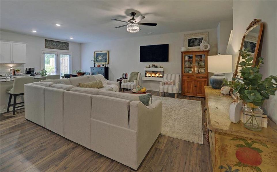 Furnished interior view inside a new home in , Dahlonega (Image 12).