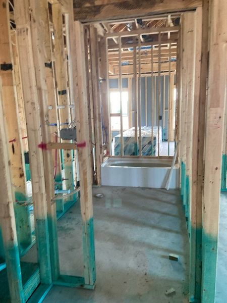 In-progress construction of a new home in Hillview Addition, Decatur, TX (Image 17). In-progress construction of a new home in Hillview Addition, Decatur, TX (Image 17).