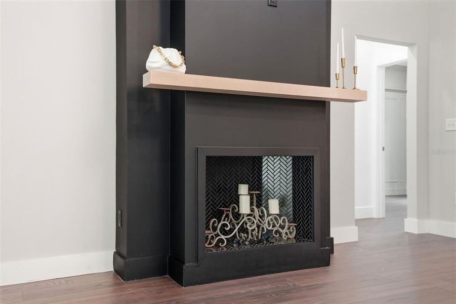 Close-up of interior finishes inside a home in , Webster (Image 19).