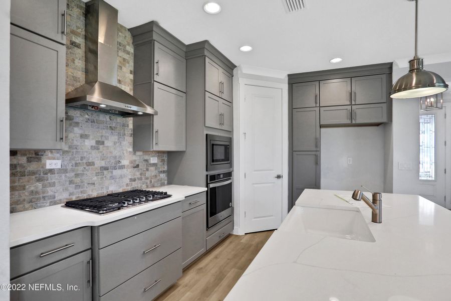Furnished interior view inside a new home in TrailMark, St. Augustine (Image 9).