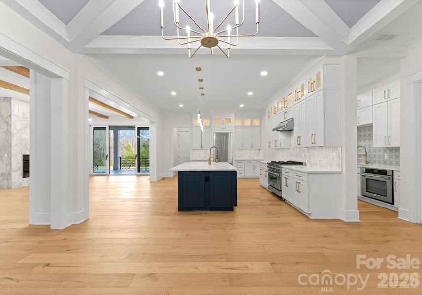 Furnished interior view inside a new home in , Mint Hill (Image 5).