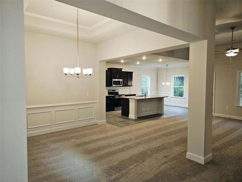 Spacious, unfurnished interior of a new home in Scarlett Place, Bowdon (Image 7).