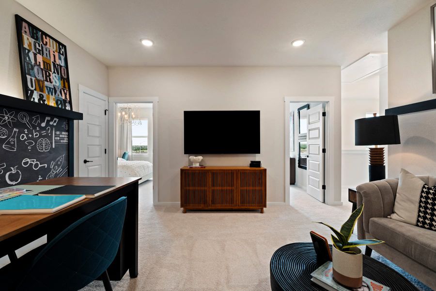 Furnished interior view inside a new home in Park Central, Georgetown (Image 40).