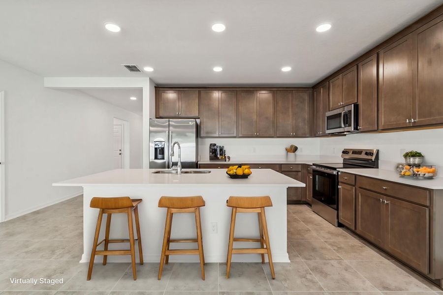 Kitchen - Virtually Staged