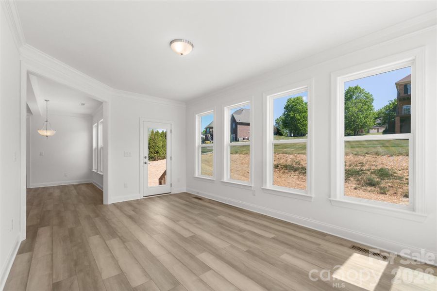 Spacious, unfurnished interior of a new home in , Hickory (Image 29).