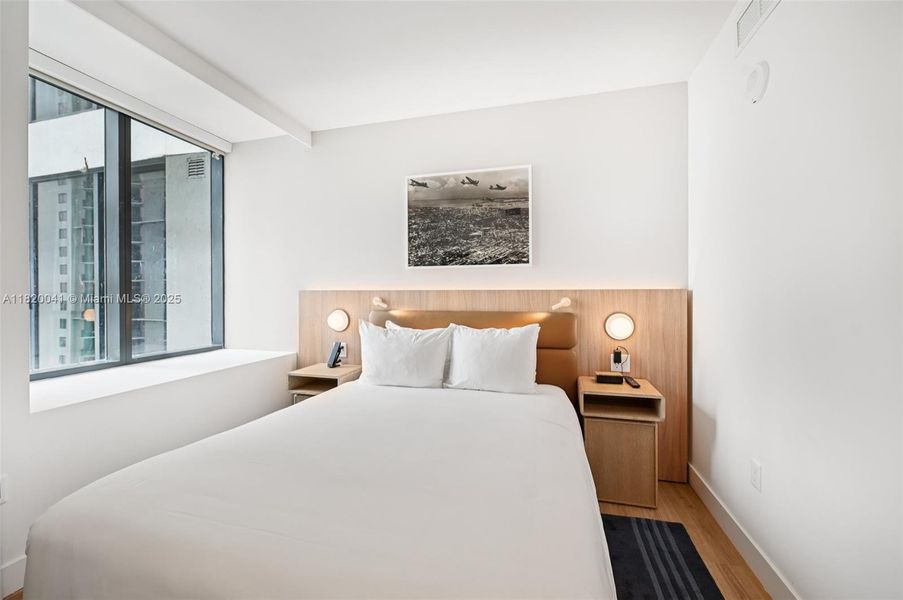 Furnished interior view inside a new home in , Miami (Image 15).