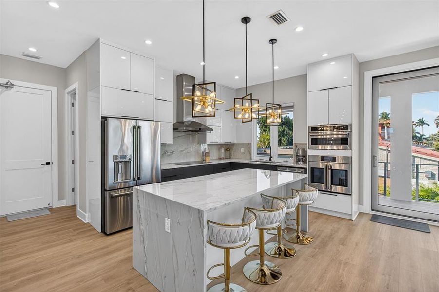 Furnished interior view inside a new home in , St. Petersburg (Image 11).