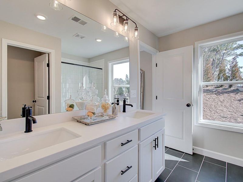 Furnished interior view inside a new home in Wilkins Walk, Mableton (Image 15).