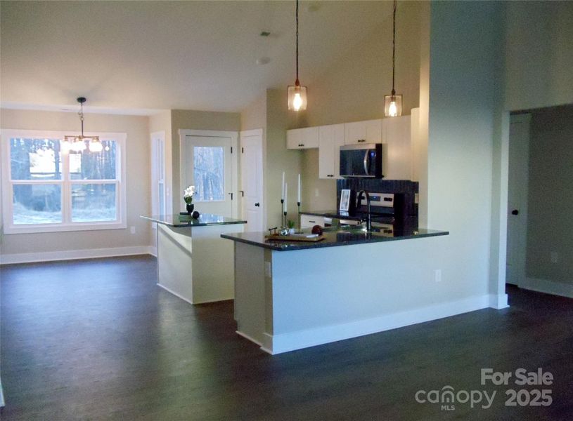 Furnished interior view inside a new home in , Mooresville (Image 12).