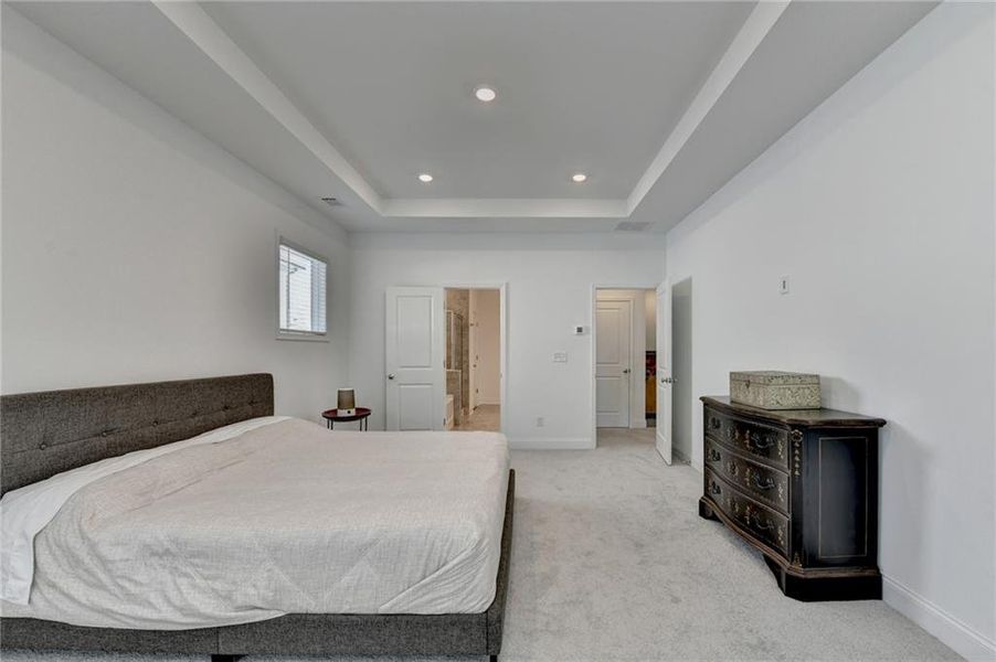 Furnished interior view inside a new home in Bailey Fence, Dacula (Image 51).