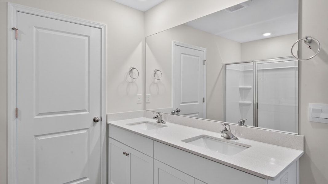 Furnished interior view inside a new home in Olive Branch, Clayton (Image 12).