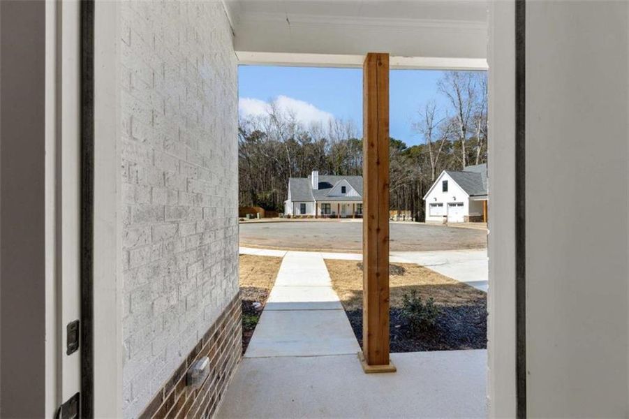 Exterior details and patio area of a home in , Monroe (Image 24).
