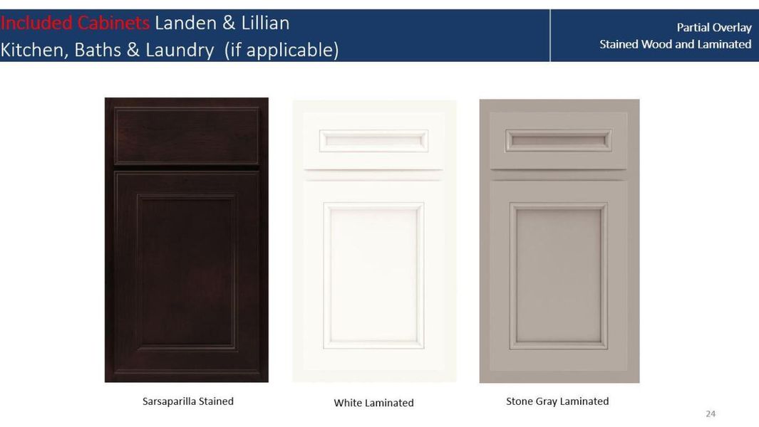 GHL INCLUDED CABINETS