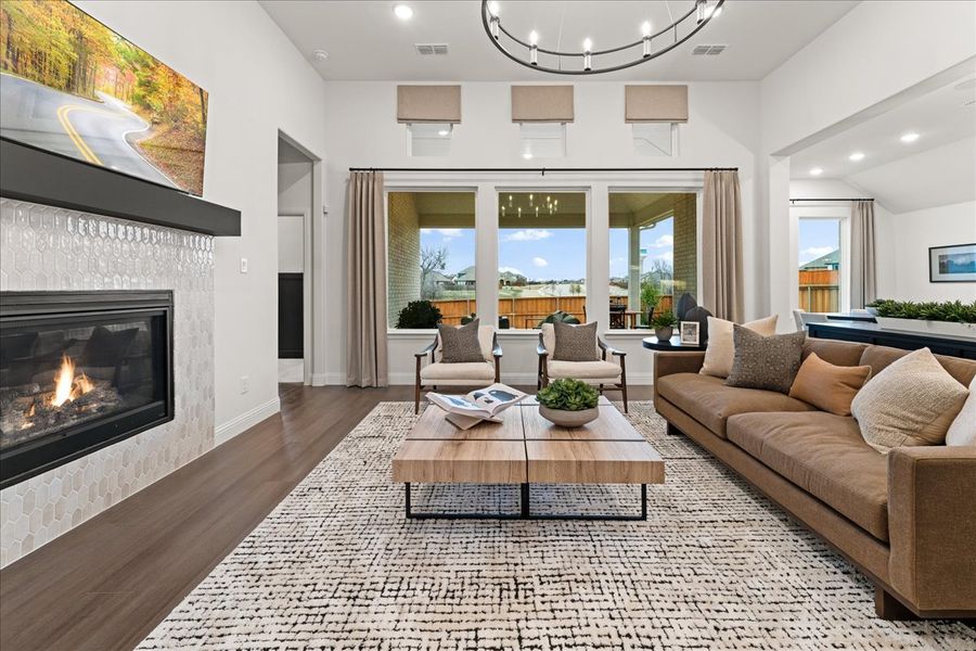 Furnished interior view inside a new home in Heartland, Heartland (Image 5).