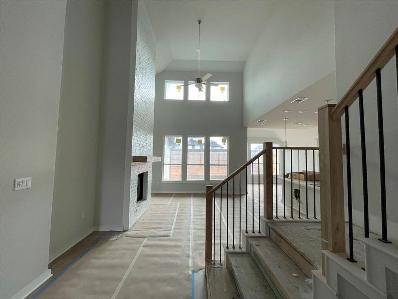 Foyer to Family Room