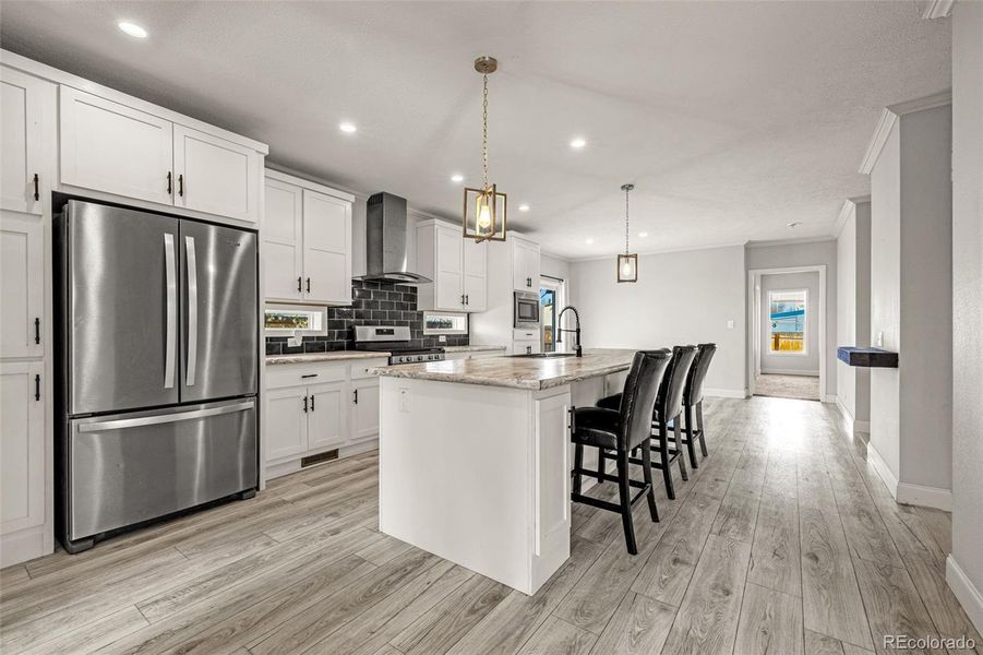Furnished interior view inside a new home in , Pueblo (Image 7).