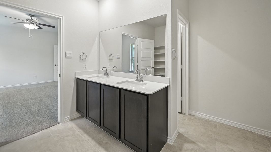 Furnished interior view inside a new home in Trailstone, Caddo Mills (Image 11).