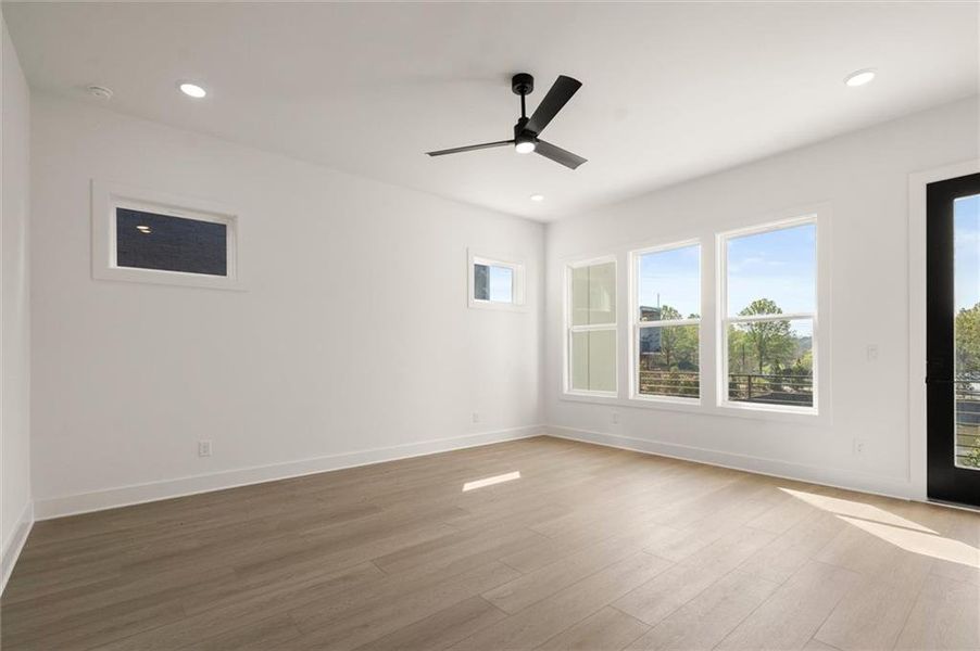 Spacious, unfurnished interior of a new home in The Gathering – Alpharetta, Alpharetta (Image 42).