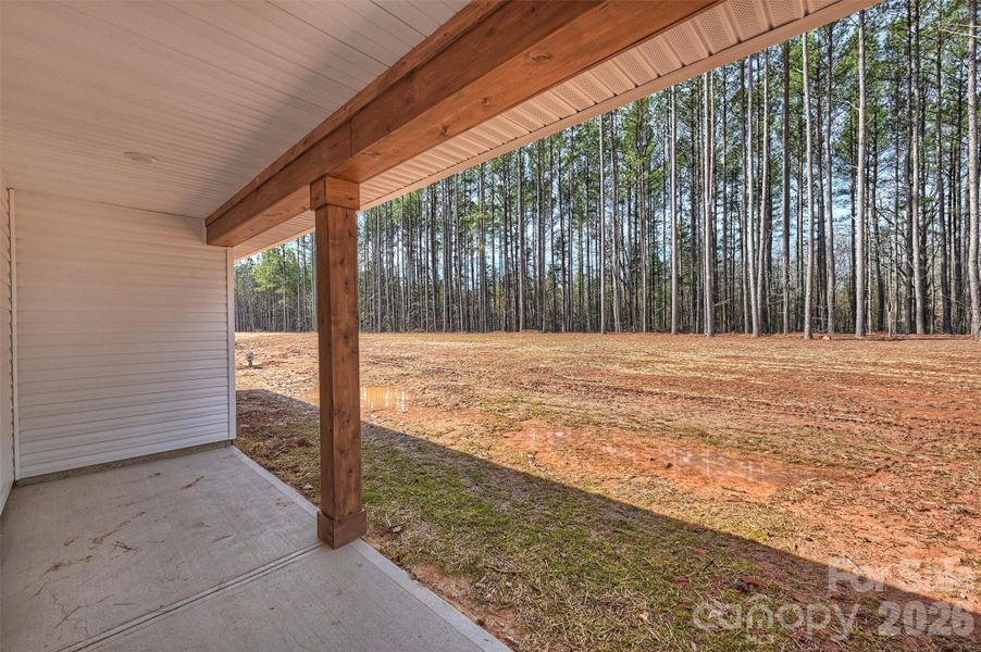 Exterior details and patio area of a home in , Lincolnton (Image 28).