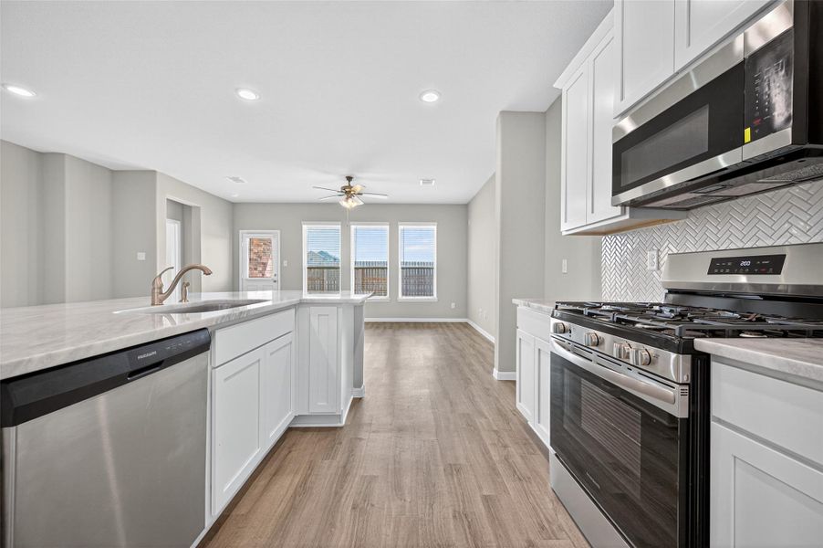 Furnished interior view inside a new home in Cypress Green, Hockley (Image 9).