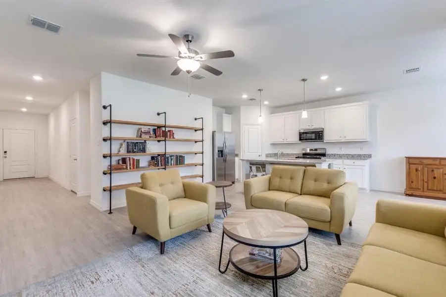 Furnished interior view inside a new home in , Azle (Image 5).